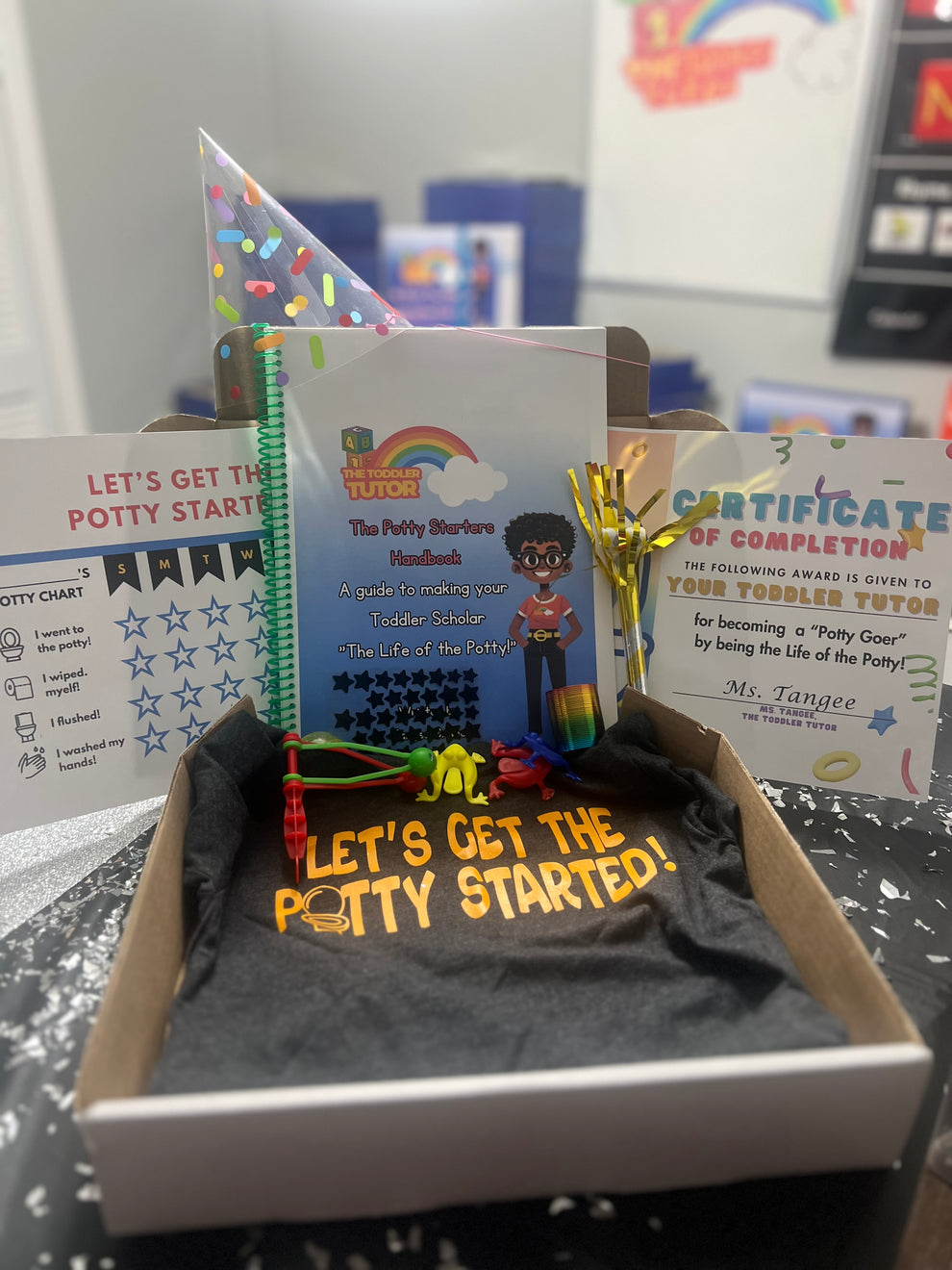 The Potty Starter Box – THE TODDLER TUTOR NEW
